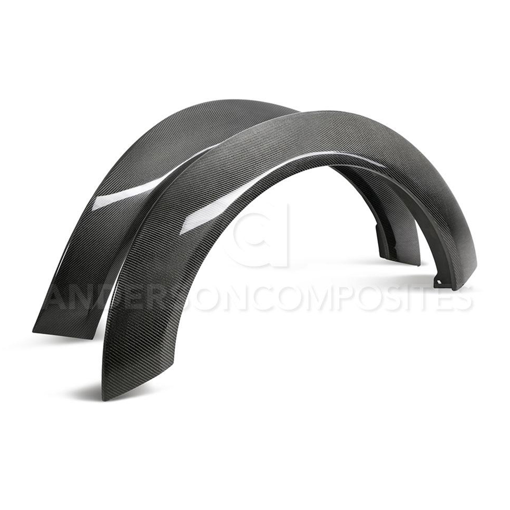 Challenger Demon Carbon Fiber Front Fender Flares